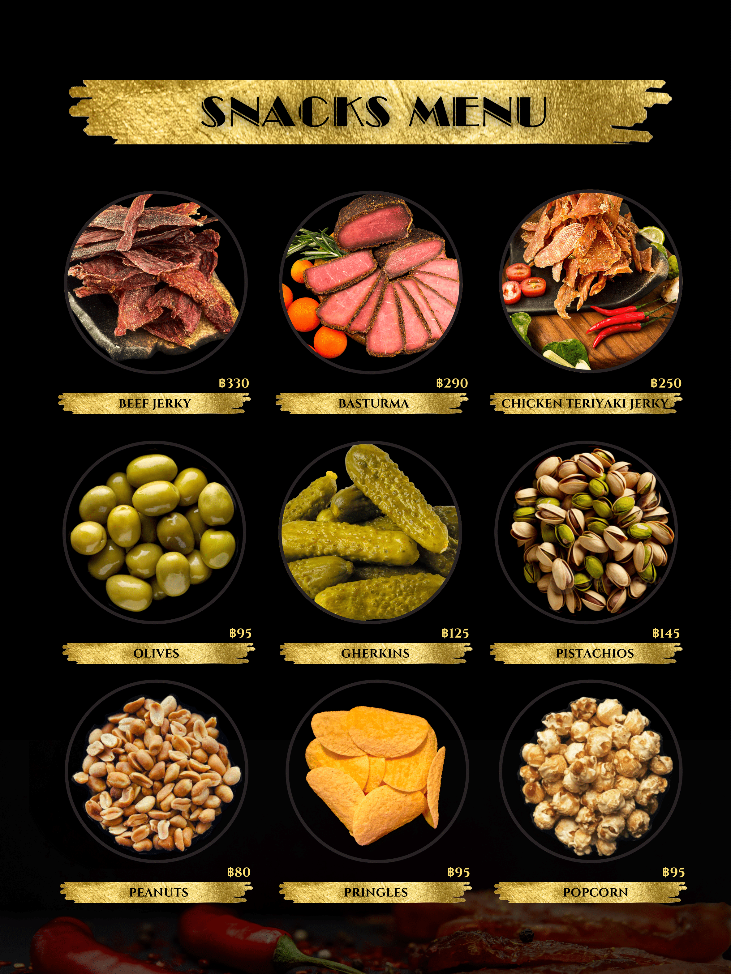Menu Food page 1