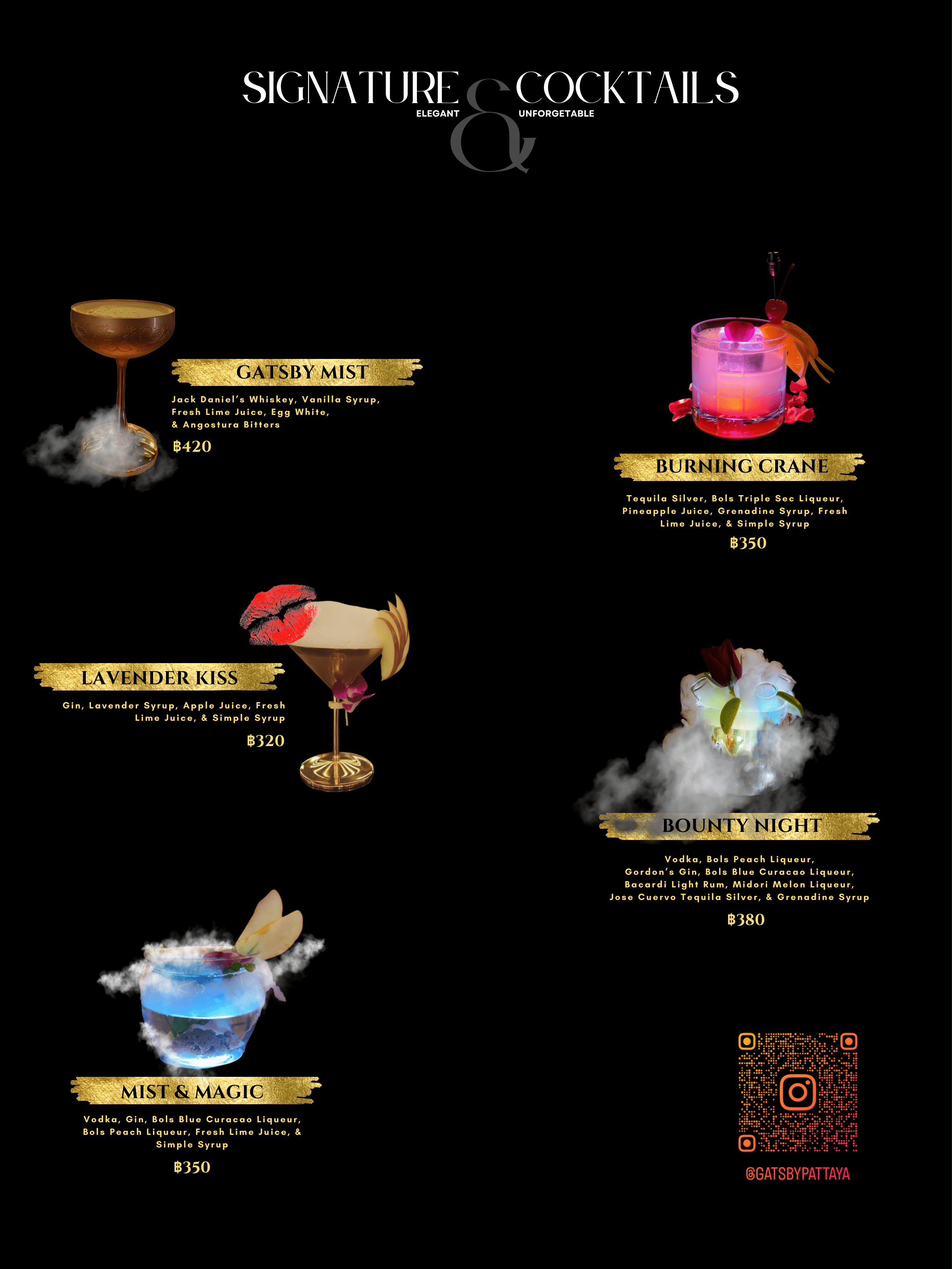 Menu Drinks page 3