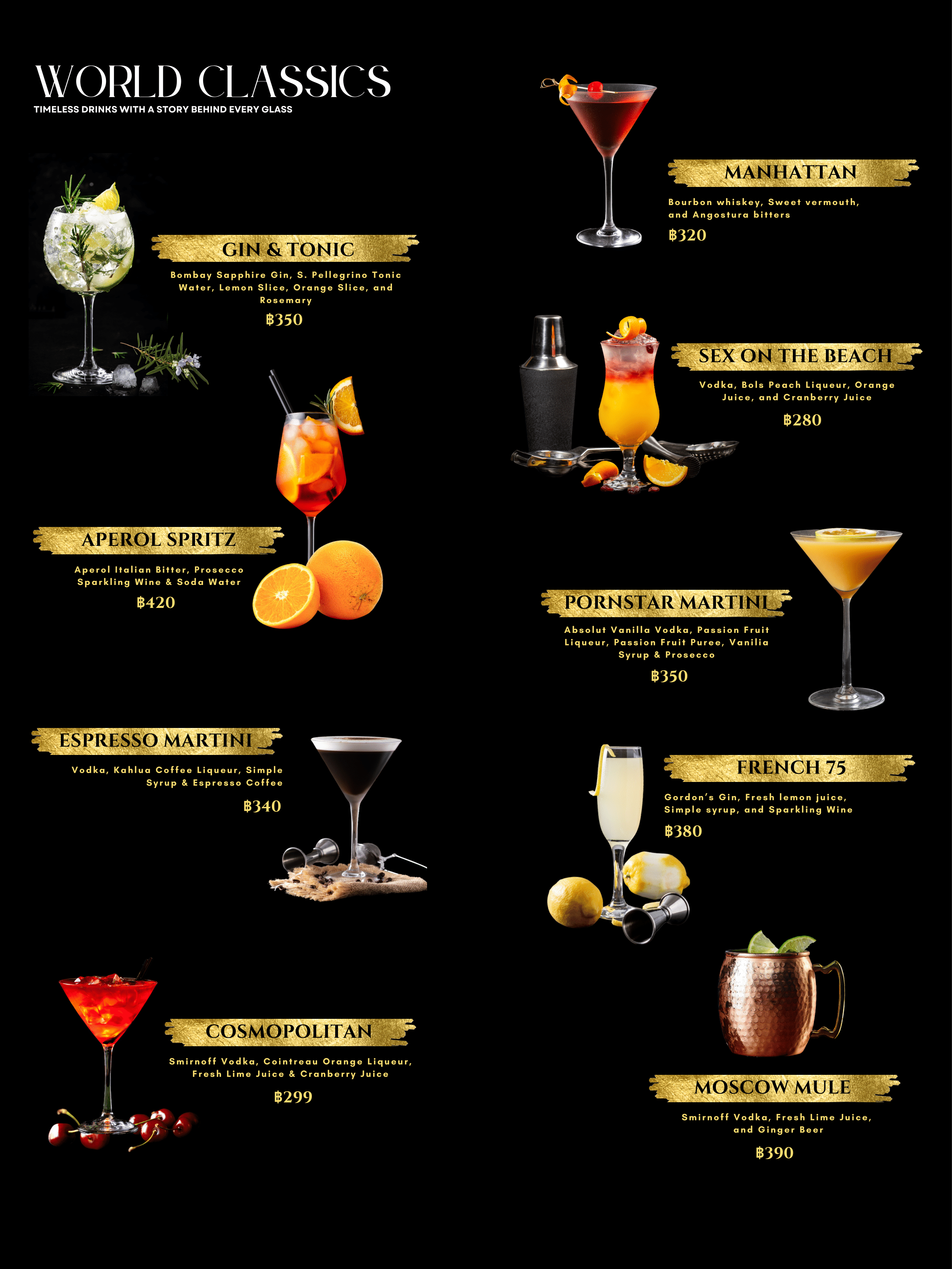 Menu Drinks page 5