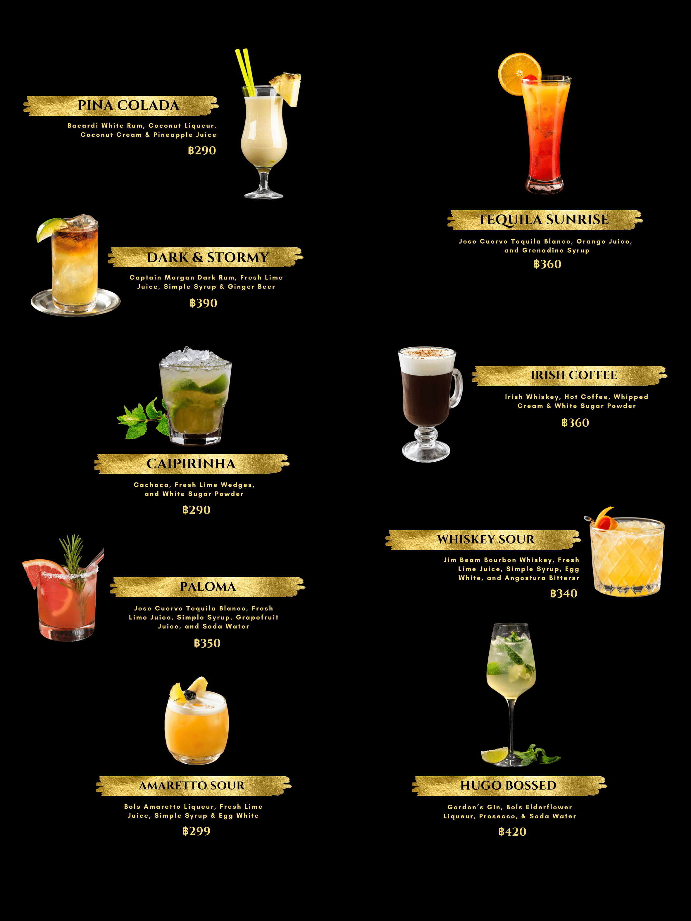 Menu Drinks page 7
