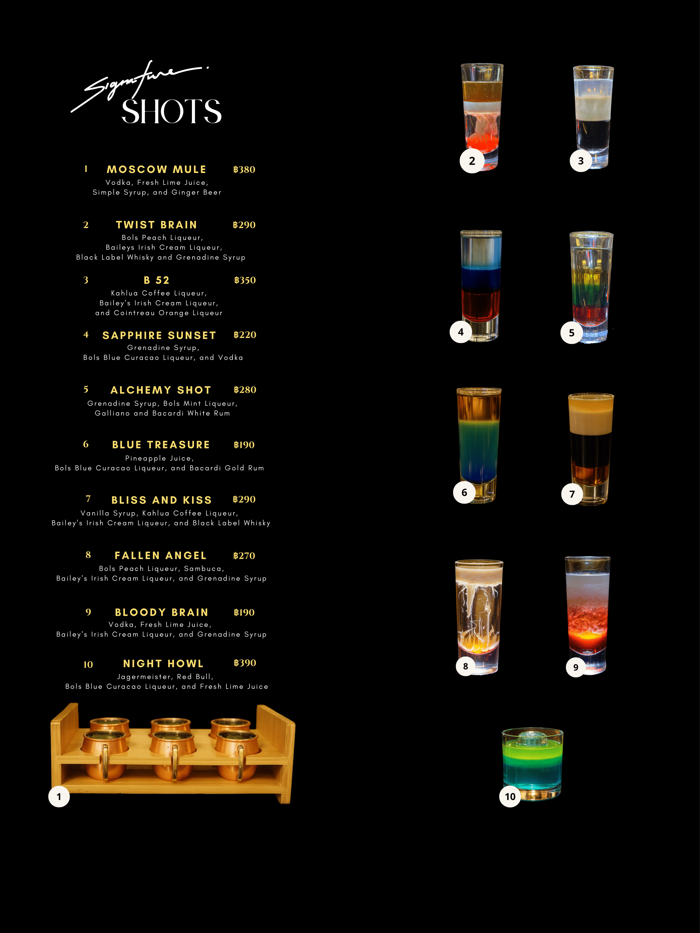Menu Drinks page 9
